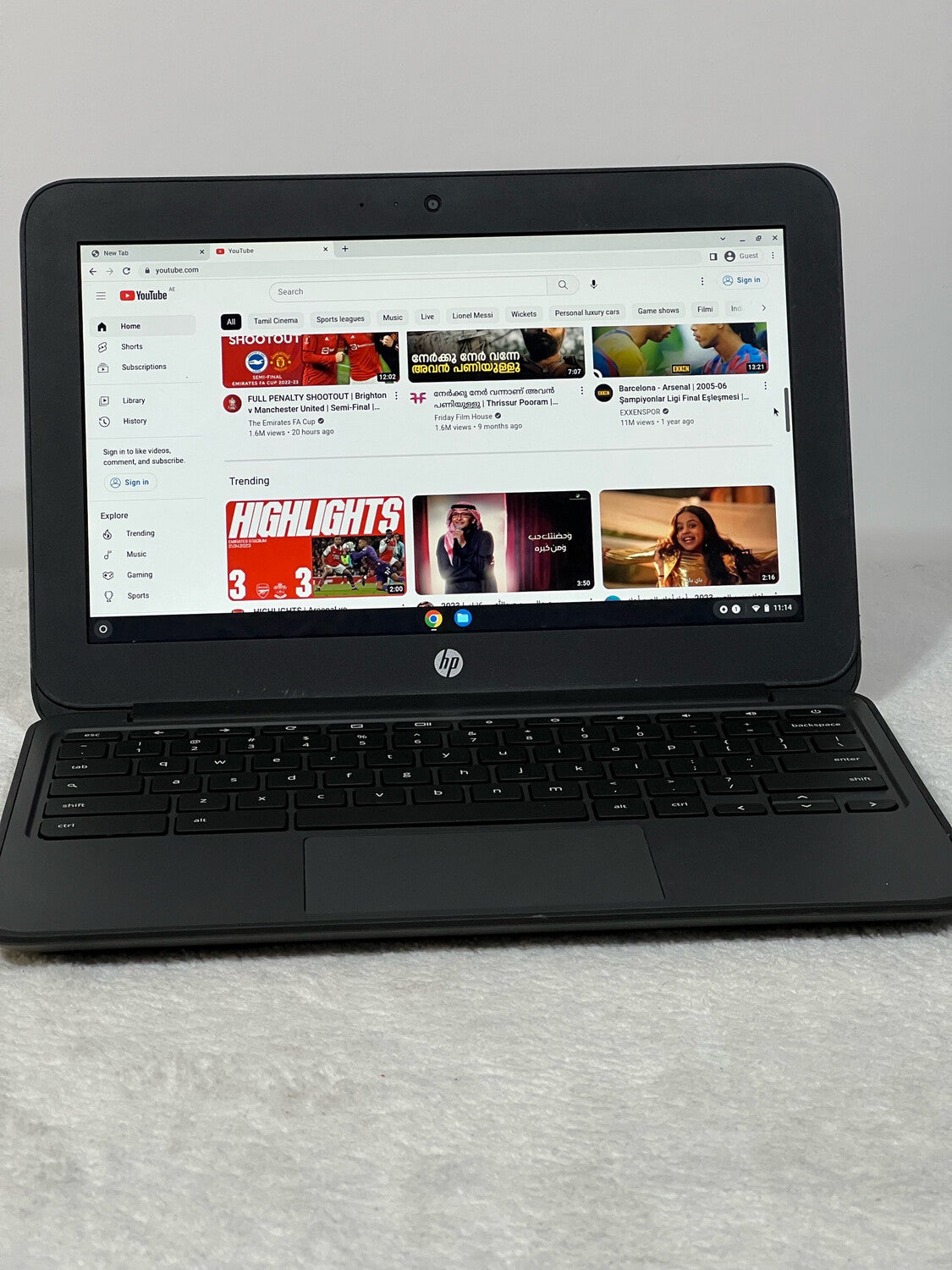 HP Used Chromebook – 4GB RAM, 16GB SSD, Intel HD Graphics, Black HP Used Chromebook – 4GB RAM, 16GB SSD, Intel HD Graphics, Black